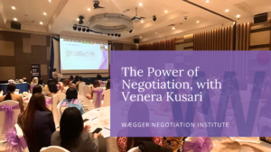 The power og negotiation