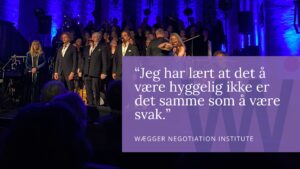 JEg har lært at det å være hyggelig ikke er det samme som å være svak