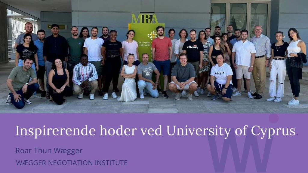 Inspirerende hoder ved University of Cyprus