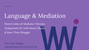 language and mediation, how important is it?