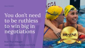 You Don’t Need To Be Ruthless To Win Big In Negotiations