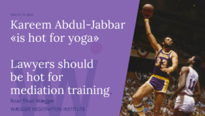lawyers should be hot for mediation training