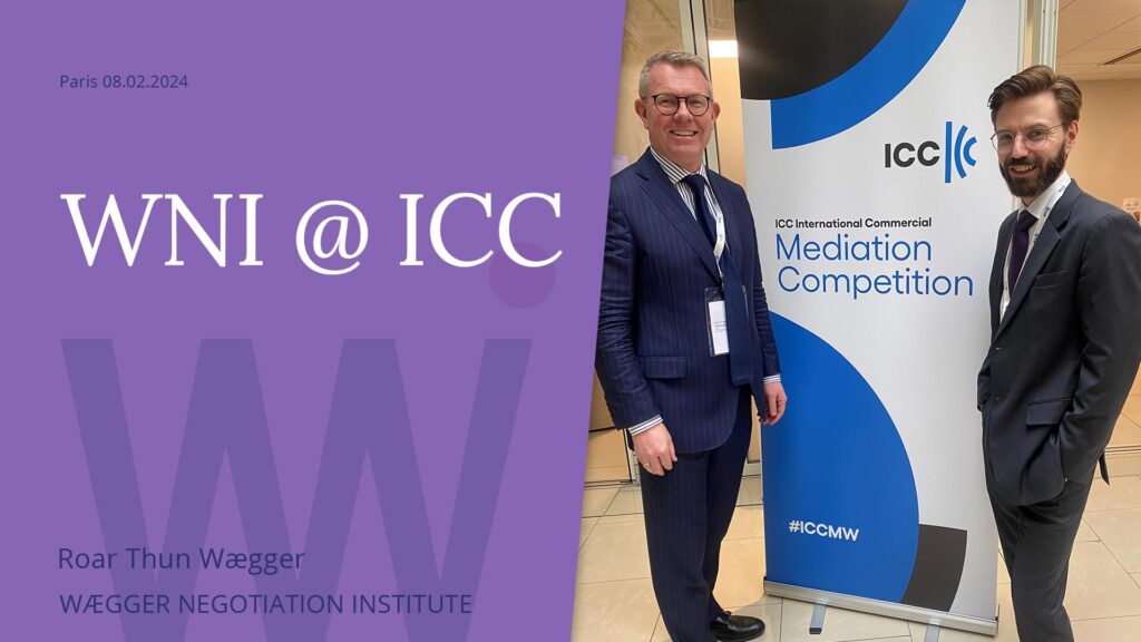 WNI represented at ICC and ICCMW 2024 by Roar Thun Wægger and Christopher Olsson Loenes